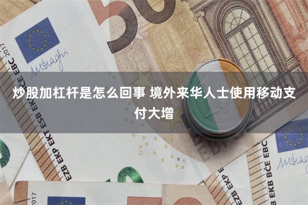 炒股加杠杆是怎么回事 境外来华人士使用移动支付大增
