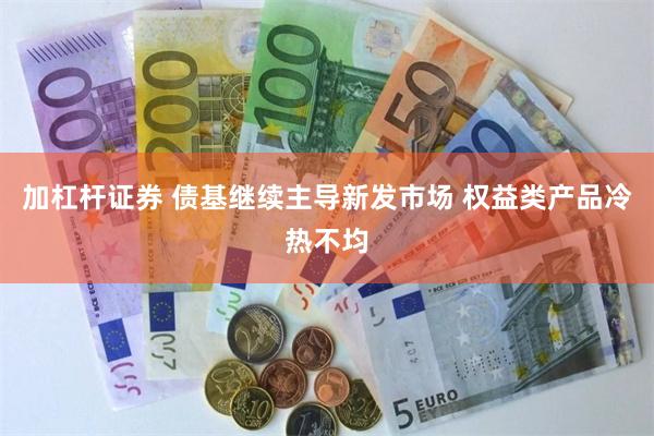 加杠杆证券 债基继续主导新发市场 权益类产品冷热不均