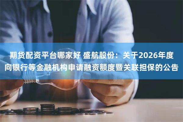 期货配资平台哪家好 盛航股份：关于2026年度向银行等金融机构申请融资额度暨关联担保的公告